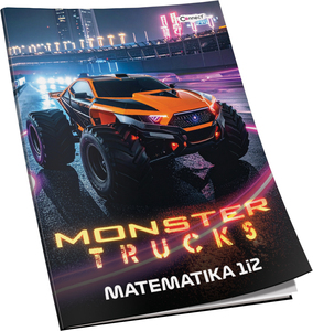 Pisanka matematika za 1 i 2 razred Premium Connect Boy, B5 kvadratići, 24 lista, meki uvez