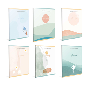 Set bilježnica Misty, A4 linije, 40 lista, meki uvez, 10 KOM