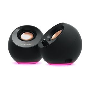 Creative Pebble Pro, zvučnici, 2.0, 10W, USB C, Bluetooth, RGB , crni