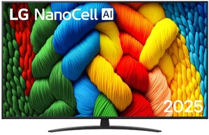 LG 65" NanoCell AI TV 65NANO81A6A, 4K UHD, webOS Smart TV, AI Sound Pro, HDR10