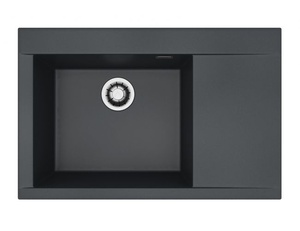 Alveus sudoper PURE-G 70 D Deep Black - A90
