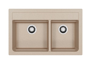 Alveus sudoper ATROX 50 Ivory - A20