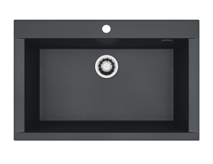 Alveus sudoper PURE-G 40 Deep Black - A90