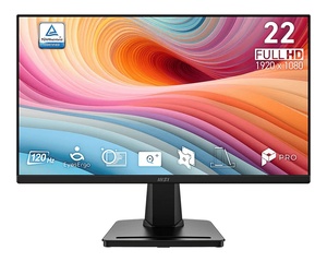 MSI 21.5" office monitor PRO MP225 E12VL, FHD, 120Hz, VA