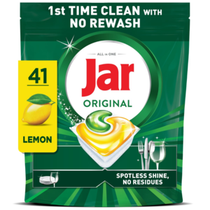 Jar tablete za strojno pranje posuđa Lemon, 41 kom