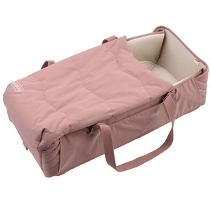 Voksi Carry me, mekana prijenosna košara Blush Pink Leaf