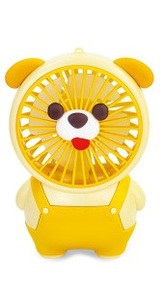 Mini ventilator "Životinje", žuti
