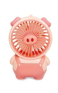 Mini ventilator "Životinje", rozi