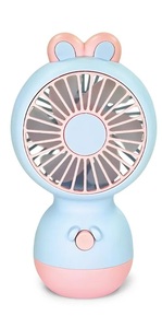 Mini ventilator "S ušima", plavo rozi