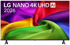 LG 55" NANO 4K UHD AI TV 55NU800B3LA, webOS Smart TV, HDR10 Pro
