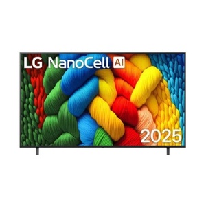 LG 43" NanoCell AI TV 43NANO82A6B, 4K UHD, webOS Smart TV, AI Processor Gen8, HDR10