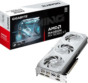 Grafička kartica Gigabyte, AMD Radeon RX 9060 XT GAMING OC ICE 16GB, PCIe 5.0, 2x DP, 1x HDMI (GV-R906XGAMINGOCICE-16GD)