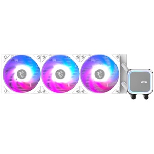 Hladnjak za procesor MSI MAG CORELIQUID A13 360, AIO vodeno hlađenje, 360mm, bijeli