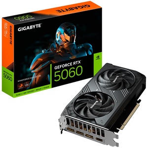 Grafička kartica Gigabyte, nVidia GeForce RTX 5060 WINDFORCE MAX OC 8GB GDDR7, PCIe 5.0, 3x DP, 1x HDMI (GV-N5060WF2MAX OC-8GD)