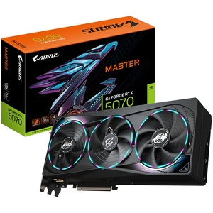 Grafička kartica Gigabyte, nVidia AORUS GeForce RTX 5070 MASTER 12GB GDDR7, PCIe 5.0, 3x DP, 1x HDMI (GV-N5070AORUS M-12GD)