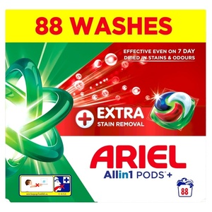Ariel All-in-1+ Extra Hygiene, kapsule za pranje rublja, 88 kom