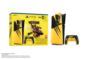 PlayStation 5 Digital Edition E chassis, Marvel’s Wolverine Battle Yellow Limited Edition + kod za PS5 igru Marvel Wolverine