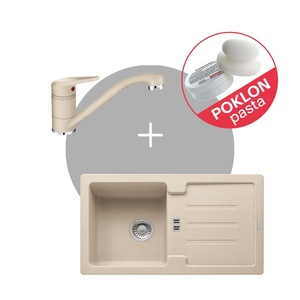 Franke Set Strata STG 614-78 sudoper + NOVARA PLUS slavina, Avena