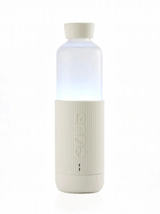 EQUA Glow boca, staklena boca + silikonska navlaka, senzor, 750ml, Off White