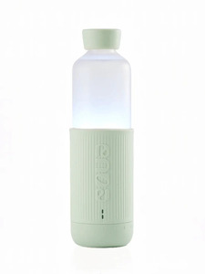 EQUA Glow boca, staklena boca + silikonska navlaka, senzor, 750ml, Mint