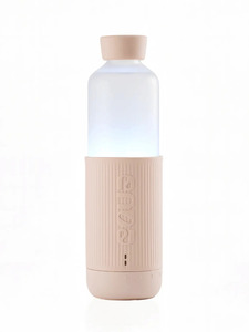 EQUA Glow boca, staklena boca + silikonska navlaka, senzor, 750ml, Rose
