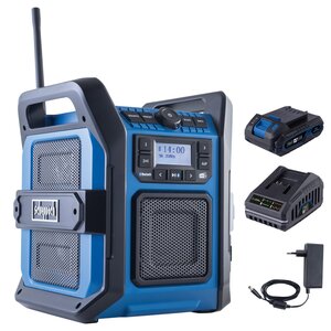 SCHEPPACH akumulatorski DAB+ radio C-DAB30-X - SET S