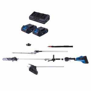 SCHEPPACH brushless akumulatorski višenamjenski vrtni uređaj BC-MFH400-X - SET S2.5