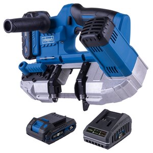SCHEPPACH akumulatorska tračna pila za metal C-MBS635-X - SET S
