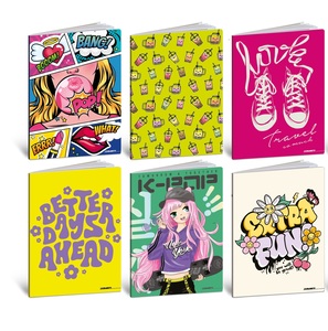 Set bilježnica Blasetti Scuola Teen Girl, A4 kvadratići, meki uvez, 10 KOM