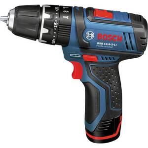 BOSCH Professional akumulatorska udarna bušilica GSB 12V-15, 2x2,0 Ah, GAL 12V-20, torba