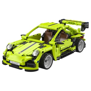 KAZOO STEM Pull back trkaći auto C52024W, 1:18, zeleni, 387 dijelova