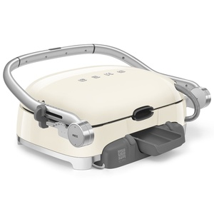 Smeg multifunkcionalni grill MGF01CREU 50's Style, krem