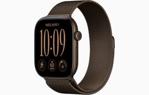 Apple Watch Series 12, MKDF4WF/A,  GPS + Cellular 46mm S/M Dark Bronze Aluminium Case with Dark Bronze Milanese Loop, pametni sat