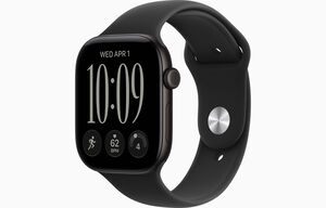 Apple Watch Series 12, MJEL4ET/A,  GPS 46mm M/L Black Aluminium Case with Black Sport Band, pametni sat