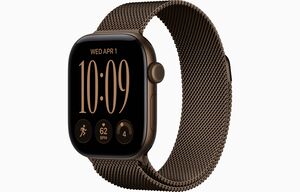 Apple Watch Series 12, MKDK4WF/A,  GPS + Cellular 42mm Dark Bronze Aluminium Case with Dark Bronze Milanese Loop, pametni sat