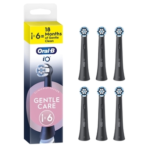 Oral-B zamjenske glave iO Gentle Care Black, 6 kom