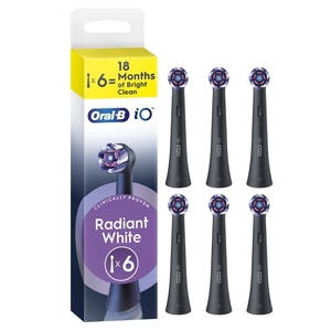 Oral-B zamjenske glave iO Radiant White (Black), 6 kom