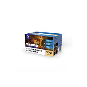 DEKORTREND KONTAKT vanjske LED lampice 10 m, 100 LED, toplo bijele