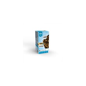 DEKORTREND spojive LED lampice 8 m, 100 LED, toplo bijele, crni kabel