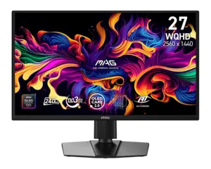 MSI 27" gaming monitor MAG 272QP QD-OLED X24, QHD, 240Hz, QD-OLED