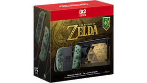 Nintendo Switch 2 Console - Legend Of Zelda 40th Anniversary Edition G/R