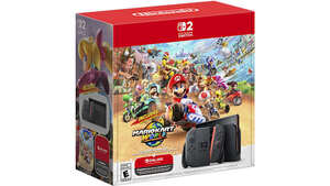 Nintendo Switch 2 Console Mario Kart World + 3 Months Nso Bundle G/R