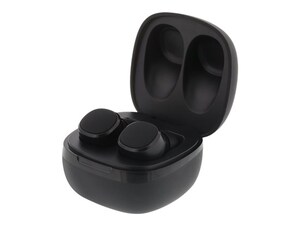 Streetz slušalice TWS-0002, Bluetooth stereo Earbuds s kutijicom za punjenje, crne RO