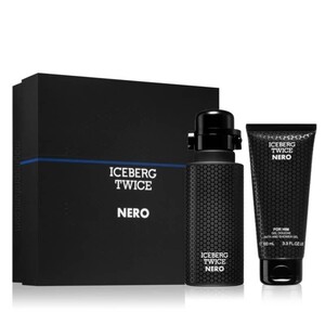 Iceberg, Twice Nero, 2 Piece Gift Set: EDT 125ml - Bath And Shower Gel 100ml RA