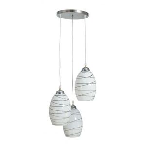 Vidik visilica 10663 (Ø30 cm), 3xE27  IP20, siva RA