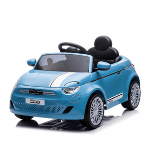 Fiat auto na akumulator 500 plavi RO