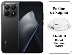 Xiaomi 15T 12GB/512GB Black, mobitel + Xiaomi Robot Vacuum S40C RA