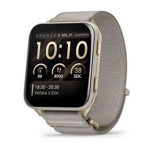 Garmin Venu X1 Soft, Gold French Gray Nylon, 010-02980-09, pametni sat RA