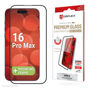 Zaštitno staklo DISPLEX Premium Glass Full Cover za iPhone 16 Pro Max RA