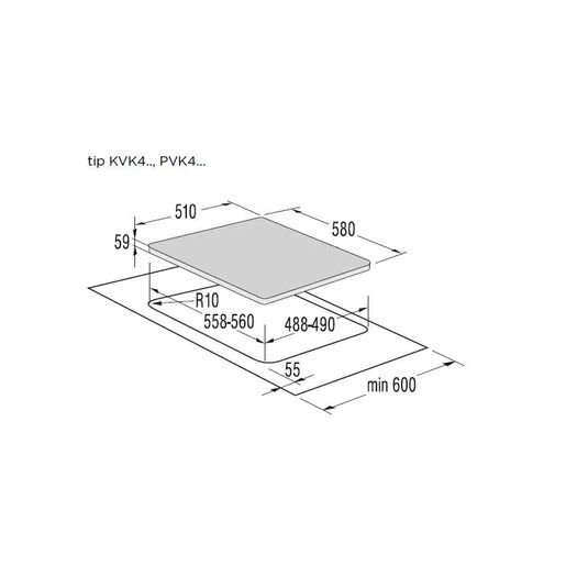 Gorenje ploča K6N30IW